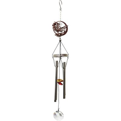11.5&quot; Sun Chime - Owl, SKU KH-30246, UPC 6016201442406