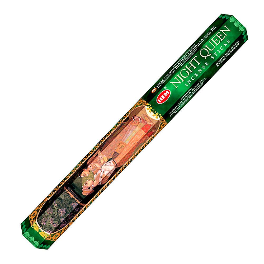 Night Queen HEM Incense Stick 20 Pack, SKU NQ20, UPC 6016213526507