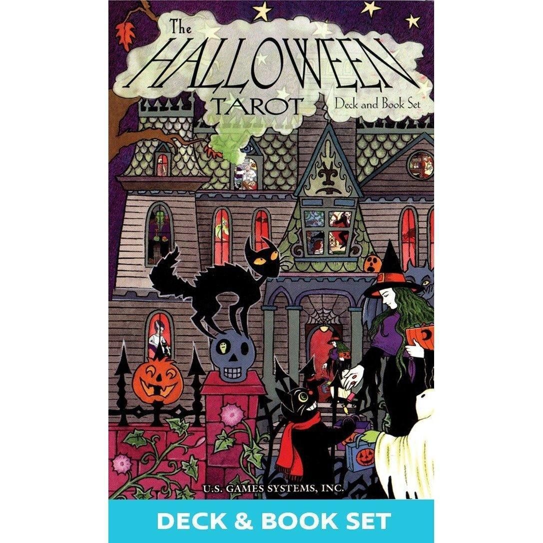Halloween Tarot Deck &amp; Book Set by Kipling West, SKU UG-HAS99, UPC 6016208143115