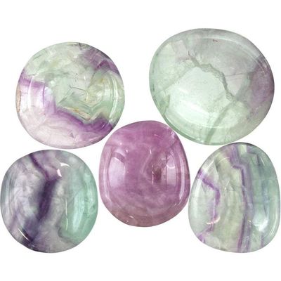 Worry Stone - Fluorite, SKU KH-62337-D12, UPC 6016207019077