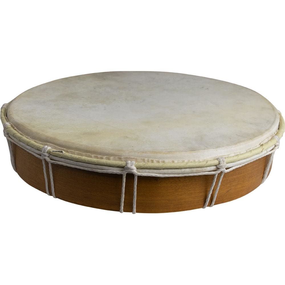 16&quot; Ceremonial Drum - Plain, SKU KH-26343, UPC 6016202670617