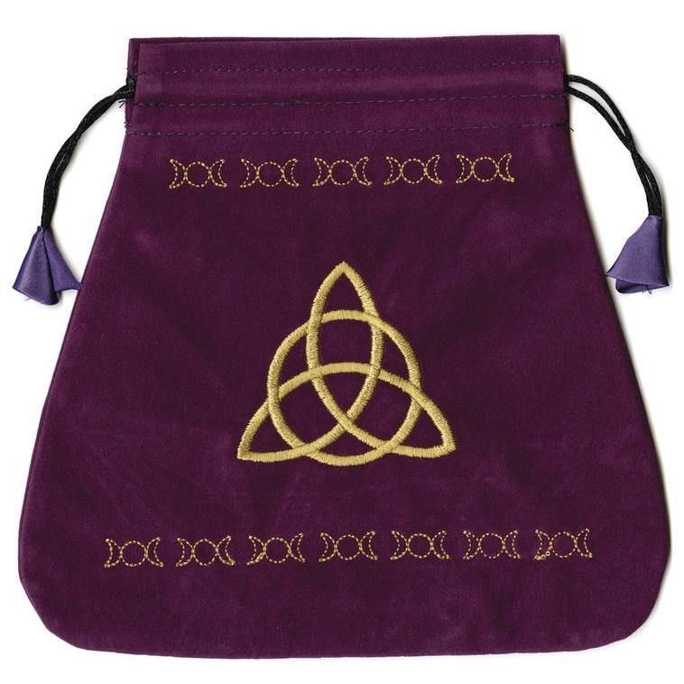 Triple Goddess Velvet Tarot Bag by Lo Scarabeo, SKU LW345, UPC