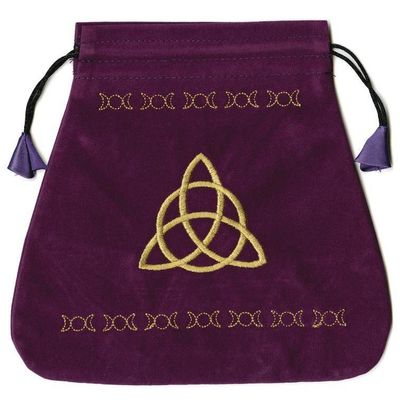Triple Goddess Velvet Tarot Bag by Lo Scarabeo, SKU LW345, UPC