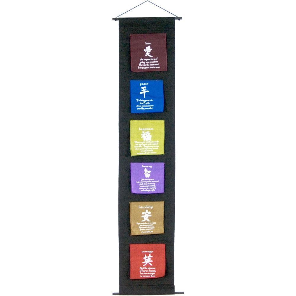 50&quot; Cotton Flaps Banner - Six Wishes, SKU KH-57185, UPC 6016207994992