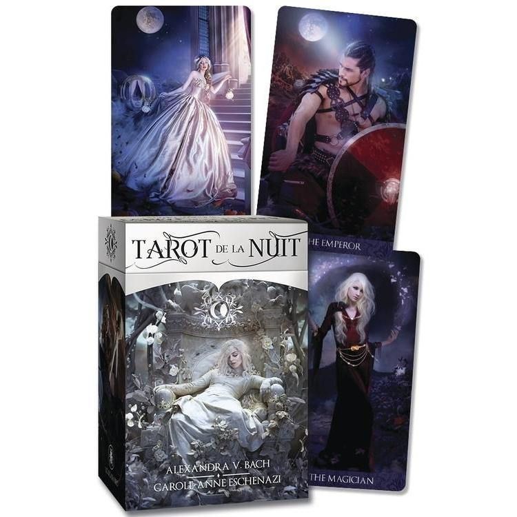 Tarot de la Nuit by Carole Anne Eschenazi, Alexandra V. Bach, SKU LW1416, UPC 700317026952