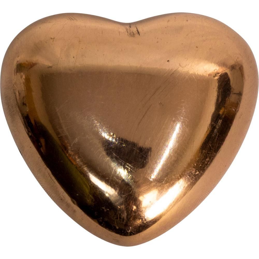 2&quot; Puffed Gemstone Heart - Copper, SKU KH-62428, UPC 6016226710788