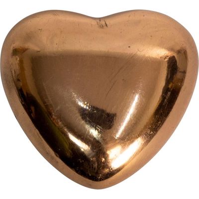 2&quot; Puffed Gemstone Heart - Copper, SKU KH-62428, UPC 6016226710788