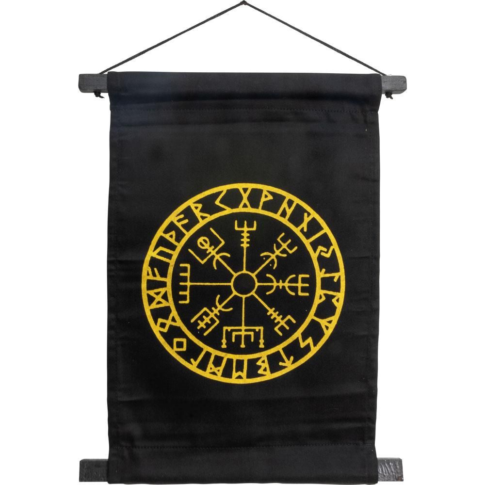 15&quot; Cotton Banner - Vegvisir, SKU KH-57639, UPC 6016003147103
