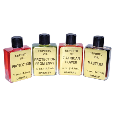 1/2 oz Espiritu Spiritual Oil - 7 African Powers, SKU RM-682860, UPC 6016221537557