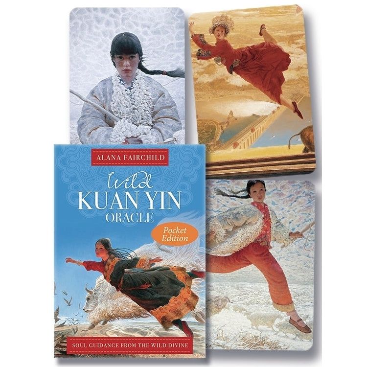 Wild Kuan Yin Oracle (Pocket Edition) by Alana Fairchild, Wang Yiguang, SKU LW1750, UPC 700317032601