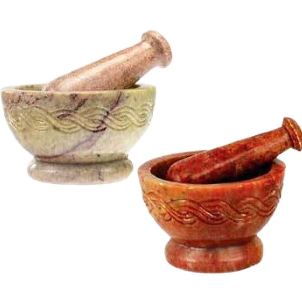 4&quot; Celtic Mortar &amp; Pestle Set, SKU SOB21, UPC 6016213490457