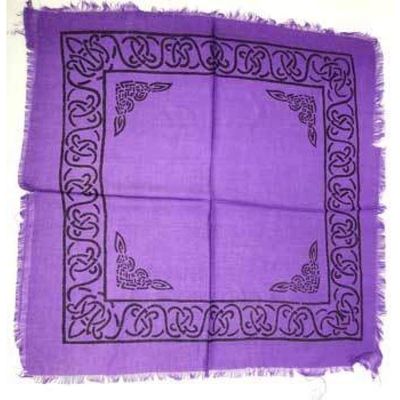 18&quot; Satin Altar Cloth - Celtic Border, SKU SC88, UPC 6016214649670