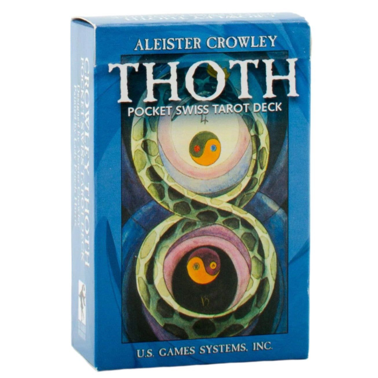 Pocket Swiss Crowley Thoth Tarot Deck by Aleister Crowley, Lady Frieda Harris, SKU UG-PMC78, UPC 60…