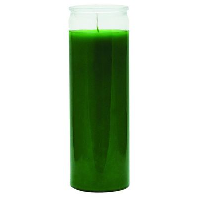 7 Day Jar Candle - Green, SKU RM-17105, UPC 6016202879850