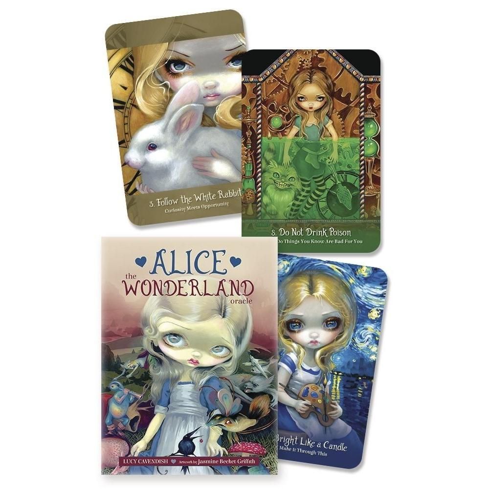 Alice: The Wonderland Oracle by Lucy Cavendish, Jasmine Becket-Griffith, SKU LW1320, UPC 6016213482…