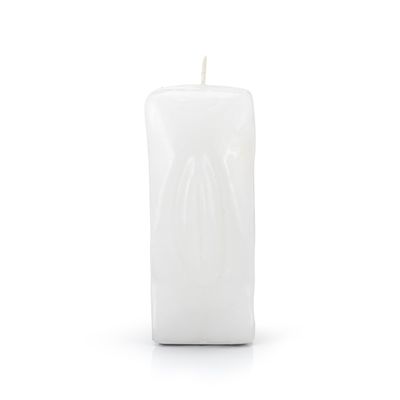 5&quot; Female Genital Candle - White, SKU RM-10918, UPC 6016215910922