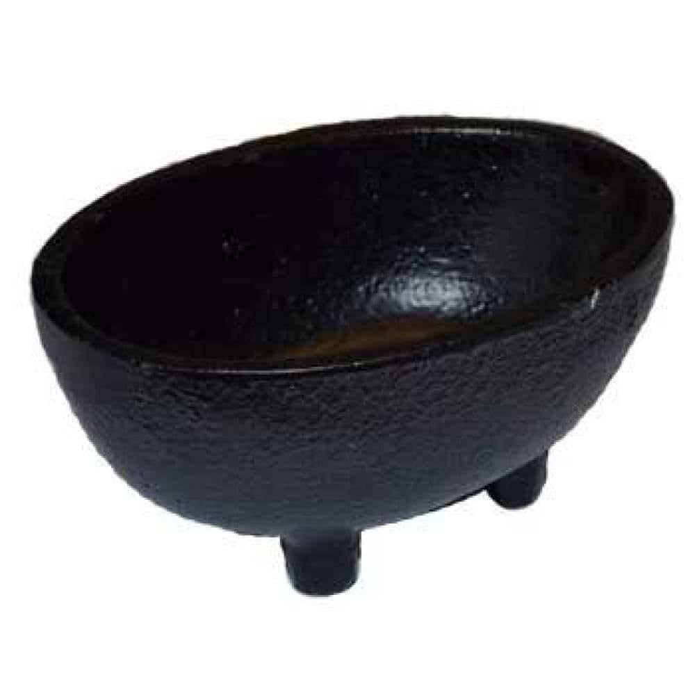 2&quot; Oval Cast Iron Cauldron, SKU BR93, UPC 6016200334375