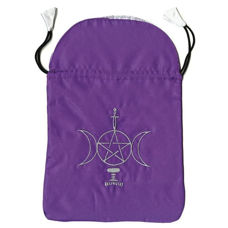 Sensual Wicca Satin Tarot Bag by Lo Scarabeo, SKU LW1472, UPC 6016217494482