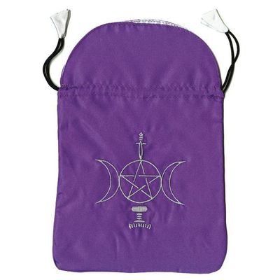 Sensual Wicca Satin Tarot Bag by Lo Scarabeo, SKU LW1472, UPC 6016217494482