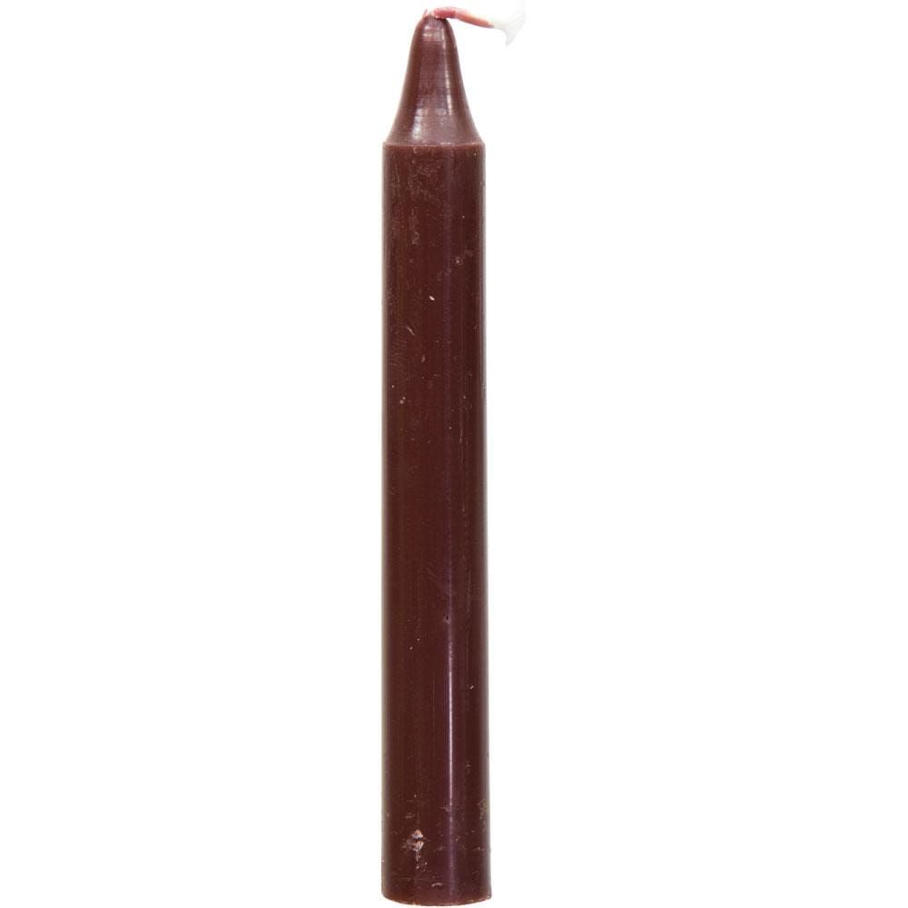 Mini Ritual Spell Candles - Brown (Pack of 20), SKU KH-81540, UPC 6016233726741