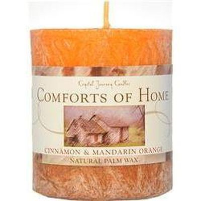 3&quot; x 3.5&quot; Natural Pillar Candles - Comforts of Home, SKU CJ-V001, UPC 6016213321348