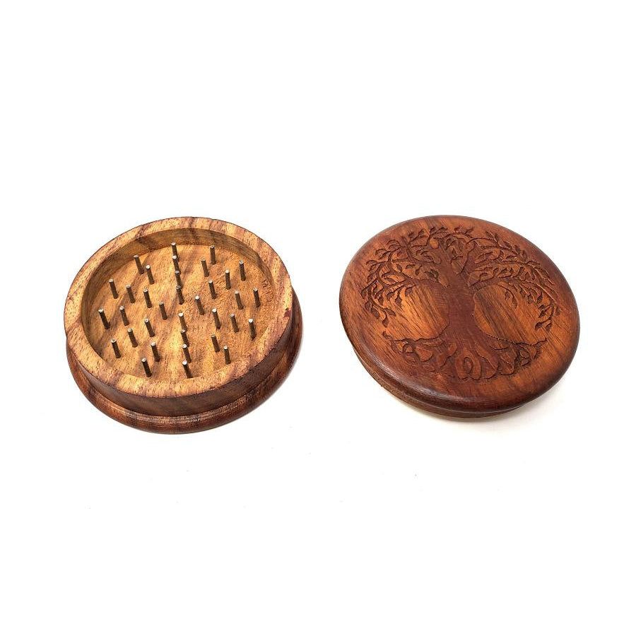 3&quot; Tree of Life Herb Grinder, SKU WG3TL, UPC 6016002962943