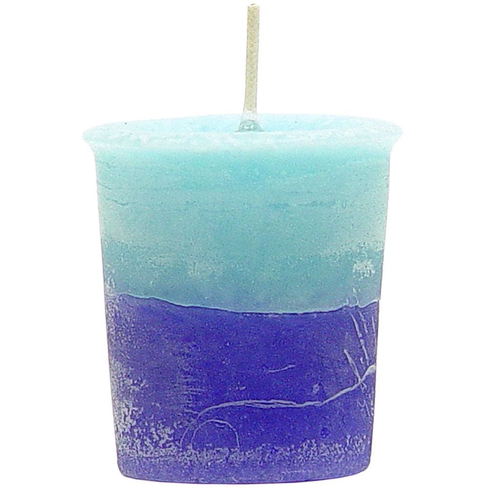 Scented Votive Candle - Caribbean &amp; Ocean (Box of 18), SKU CJ-T503, UPC 6016217116124