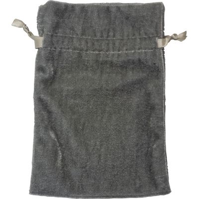 4&quot; x 6&quot; Premium Unlined Velvet Bag - Silver, SKU KH-60109, UPC 6016209884833