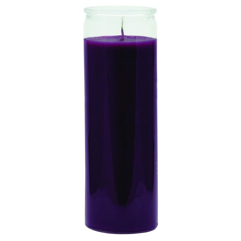 7 Day Jar Candle - Purple, SKU RM-17111, UPC 6016204514506