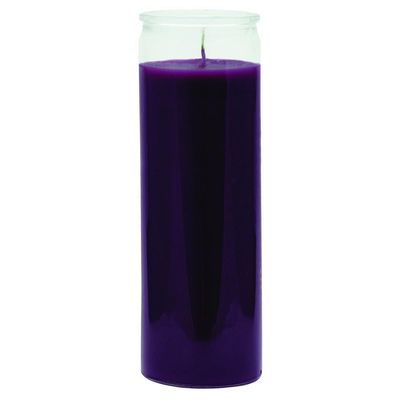 7 Day Jar Candle - Purple, SKU RM-17111, UPC 6016204514506