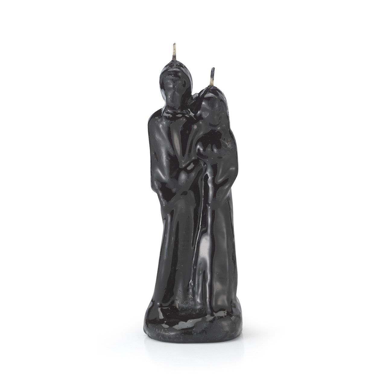 7.5&quot; Ritual Marriage Candle - Black, SKU BW-78136, UPC 6016200130175