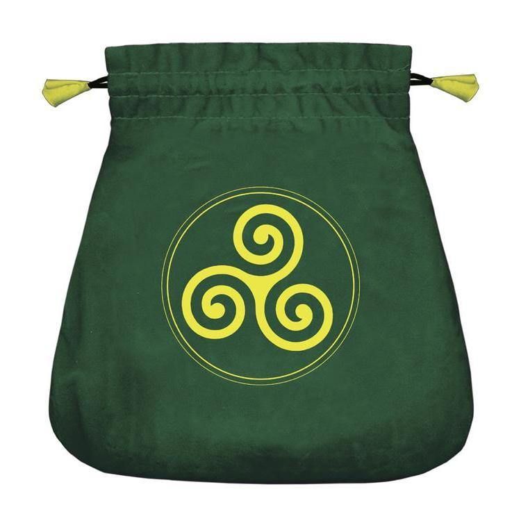 Celtic Triskel Velvet Tarot Bag by Lo Scarabeo, SKU LW986, UPC 6016207444466