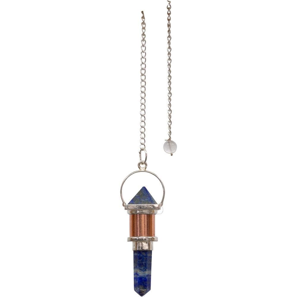Pendulum Pyramid - Lapis Point, SKU KH-61405, UPC 6016203436434