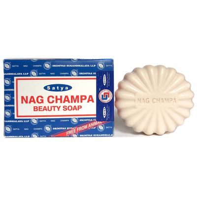 75 gram Satya Nag Champa Soap Bar, SKU NS75, UPC