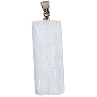 Selenite Pendant - Plain, SKU KH-99023, UPC 6016221166160