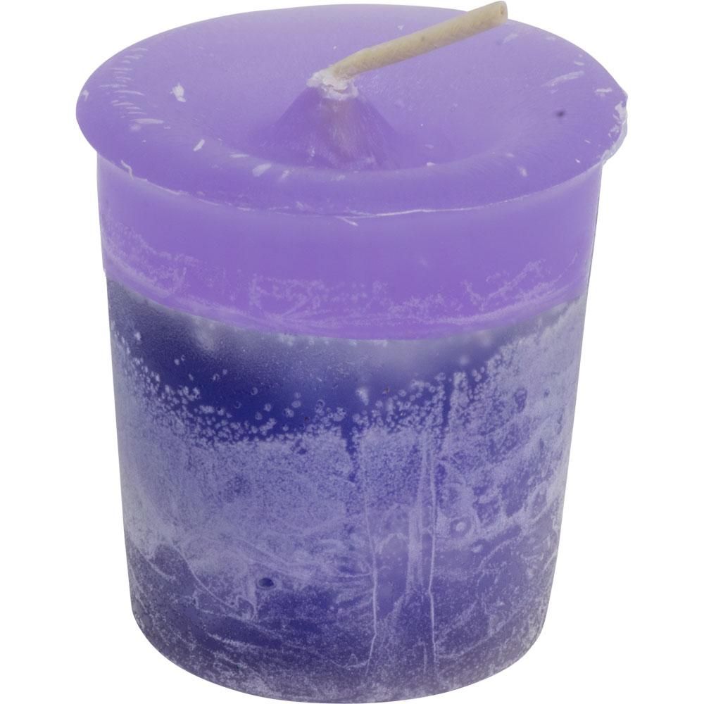 Scented Votive Candle - Lavender &amp; Ocean (Box of 18), SKU KH-81424, UPC 6016213514511