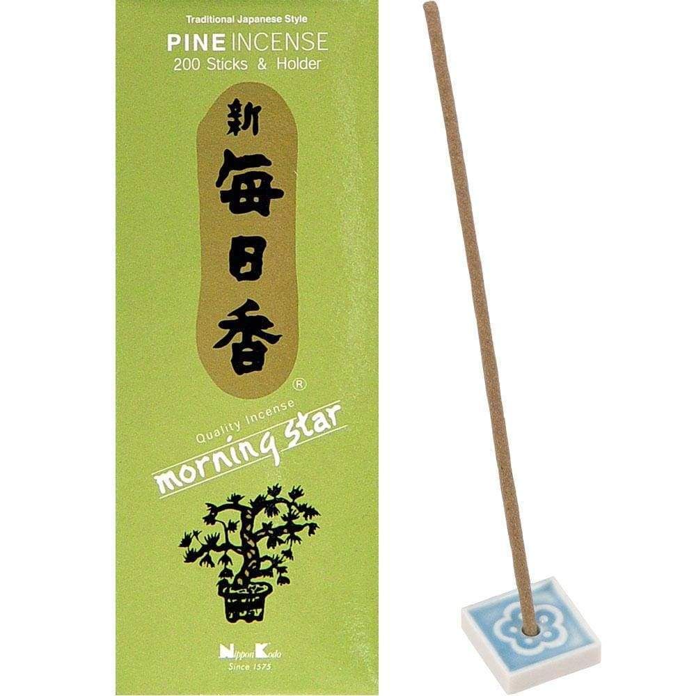 Morning Star Incense 200 Sticks - Pine, SKU KH-72715, UPC 6016203090070