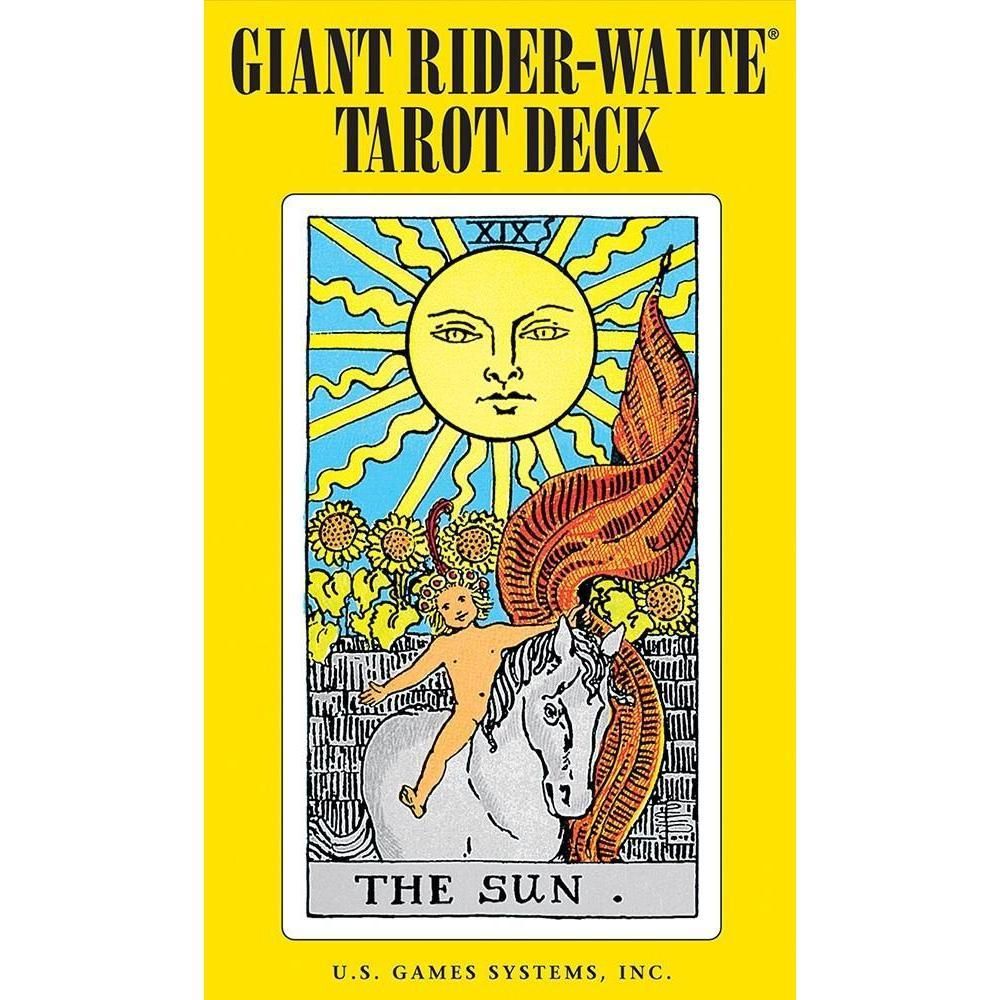 Giant Rider-Waite Tarot by Pamela Colman Smith, SKU UG-GR78, UPC 6016210765787