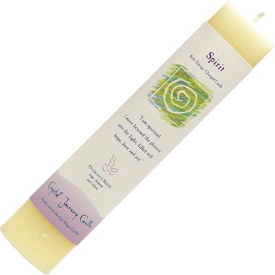 Reiki Charged Herbal 1.5&quot; x 7&quot; Pillar Candle - Spirit, SKU KH-84427, UPC 6016203035026