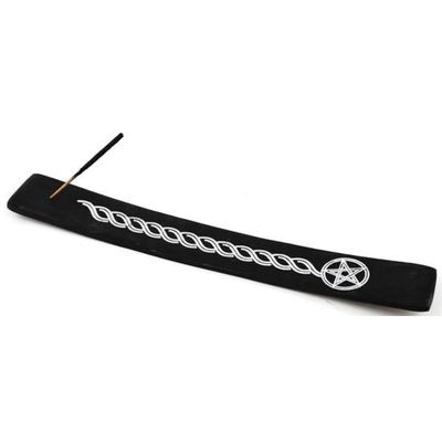 10&quot; Black Pentagram Incense Burner, SKU ER9P, UPC 6016206265253