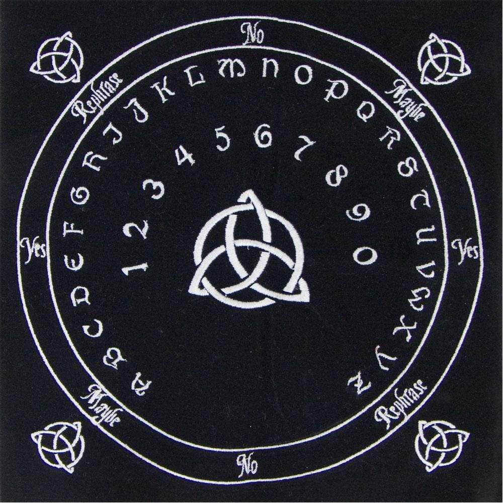 12&quot; x 12&quot; Velvet Pendulum Mat - Celtic, SKU KH-64401, UPC 6016206088012