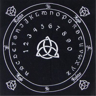 12&quot; x 12&quot; Velvet Pendulum Mat - Celtic, SKU KH-64401, UPC 6016206088012