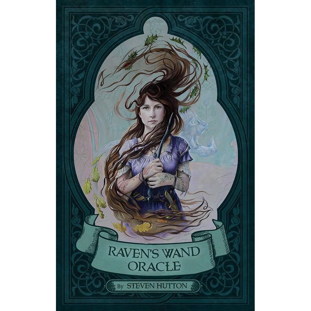 Raven&#39;s Wand Oracle by Steven Hutton, SKU UG-RWO44, UPC 6016207926955