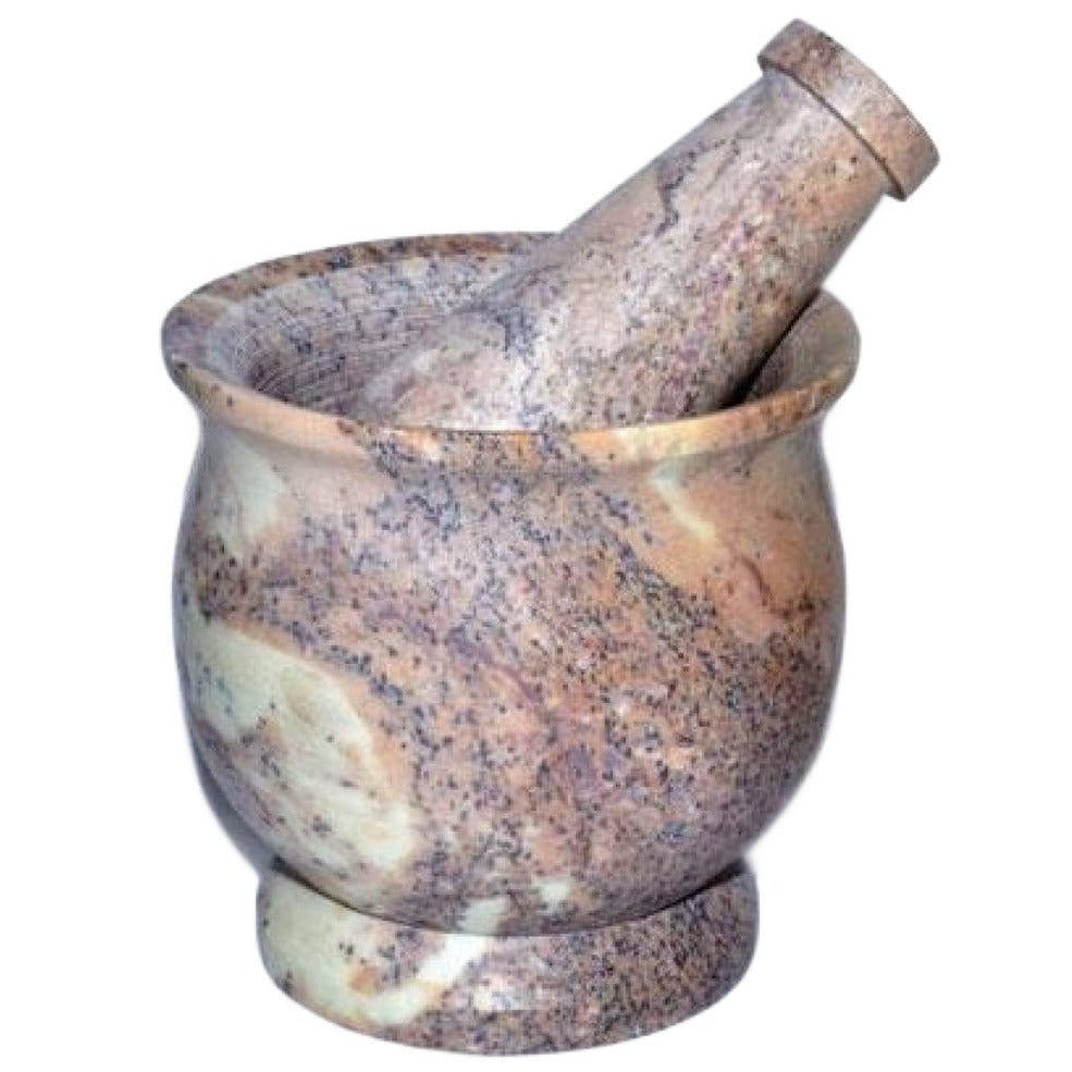 3&quot; Soapstone Mortar &amp; Pestle, SKU SBR523, UPC 6016201359308