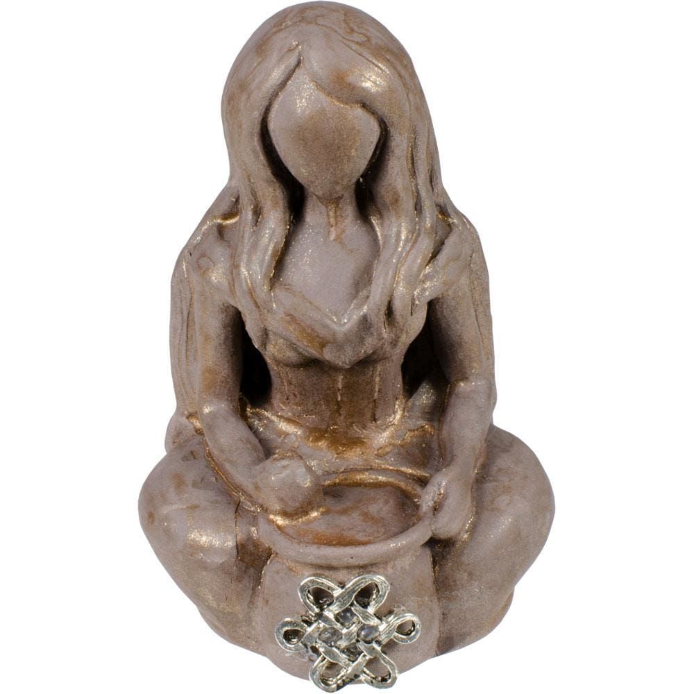 3&quot; Gypsum Cement Figurine - Cerridwen Goddess, SKU KH-32510, UPC