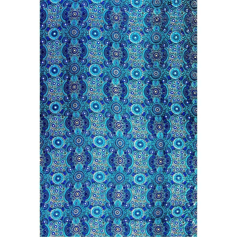 45&quot; x 62&quot; Rayon Sarong - Kaleidoscope, SKU KH-59319, UPC 6016205123110