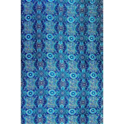 45&quot; x 62&quot; Rayon Sarong - Kaleidoscope, SKU KH-59319, UPC 6016205123110