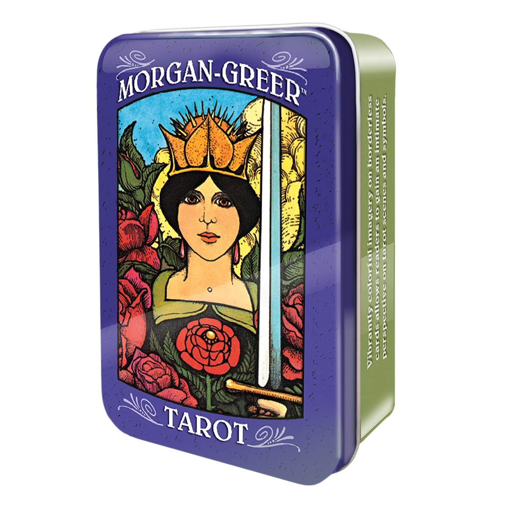 Morgan-Greer Tarot Deck in a Tin by Bill F. Greer, Lloyd Morgan, SKU UG-MGT78, UPC 6016201679697
