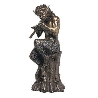 9.5&quot; Satyr Statue, SKU PG-9305, UPC