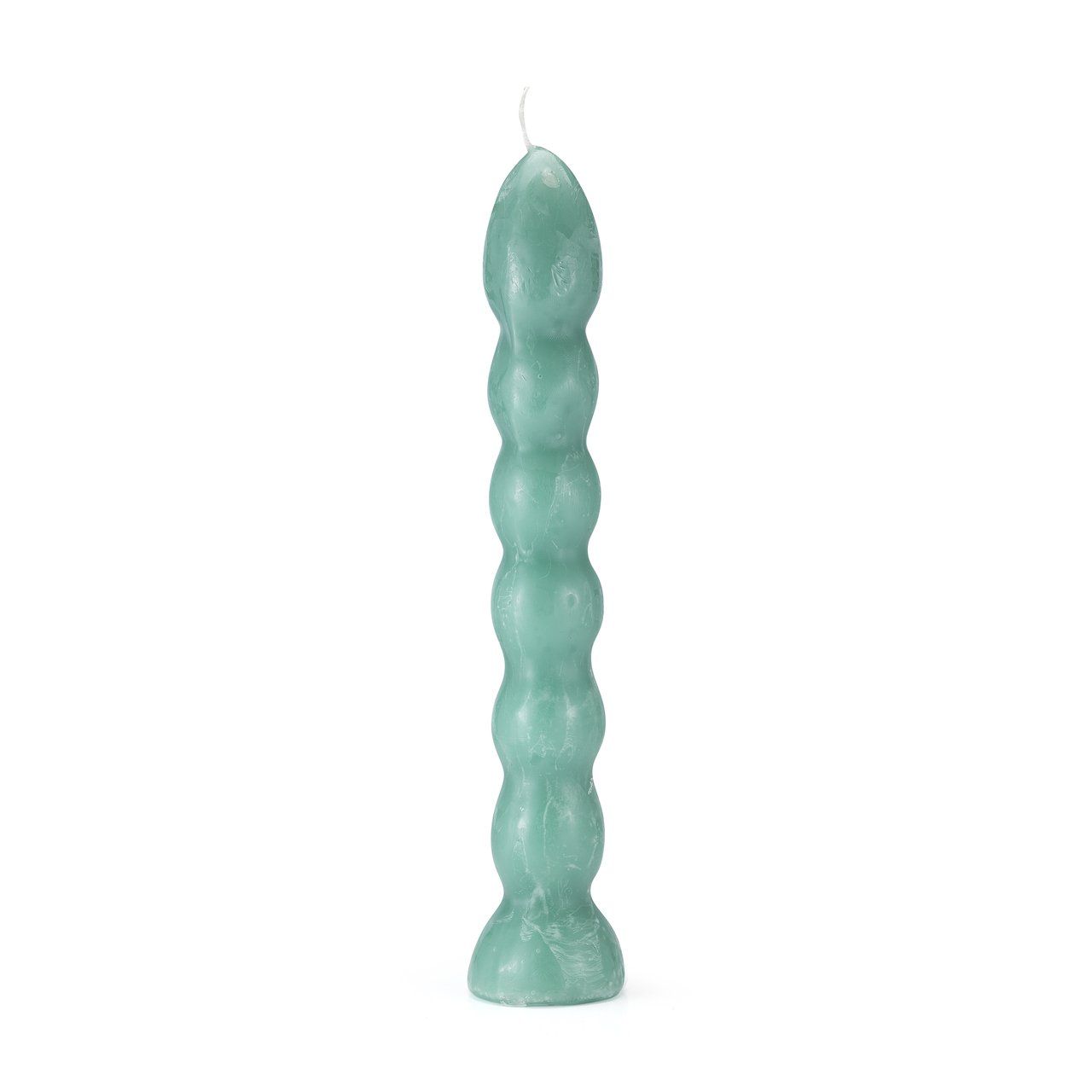 7&quot; Seven Knob Candle - Green, SKU RM-10951, UPC 6016234164122